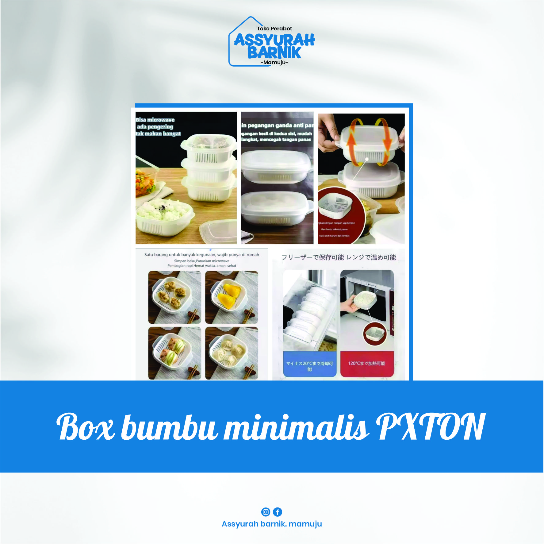 Box bumbu mini isi 3 PCS