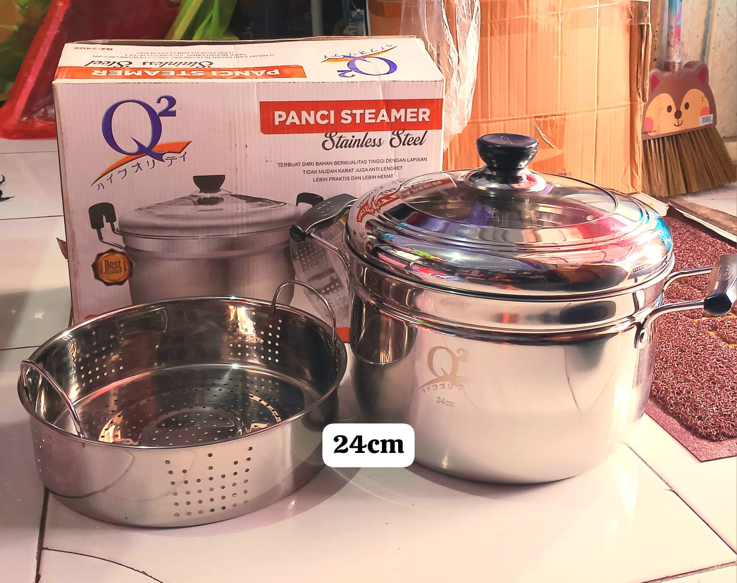 Panci steamer 24cm q2