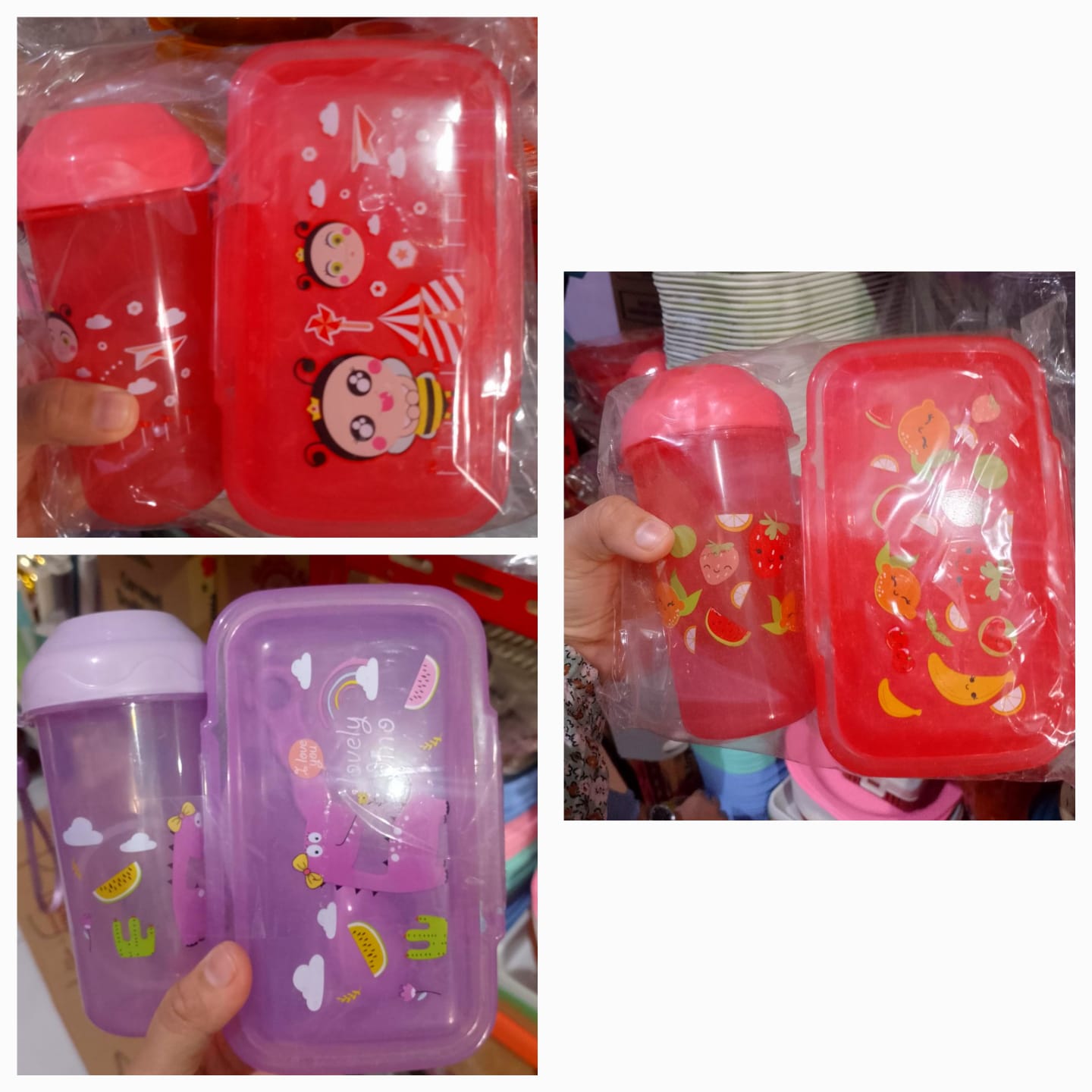 Kotak bekal promo set