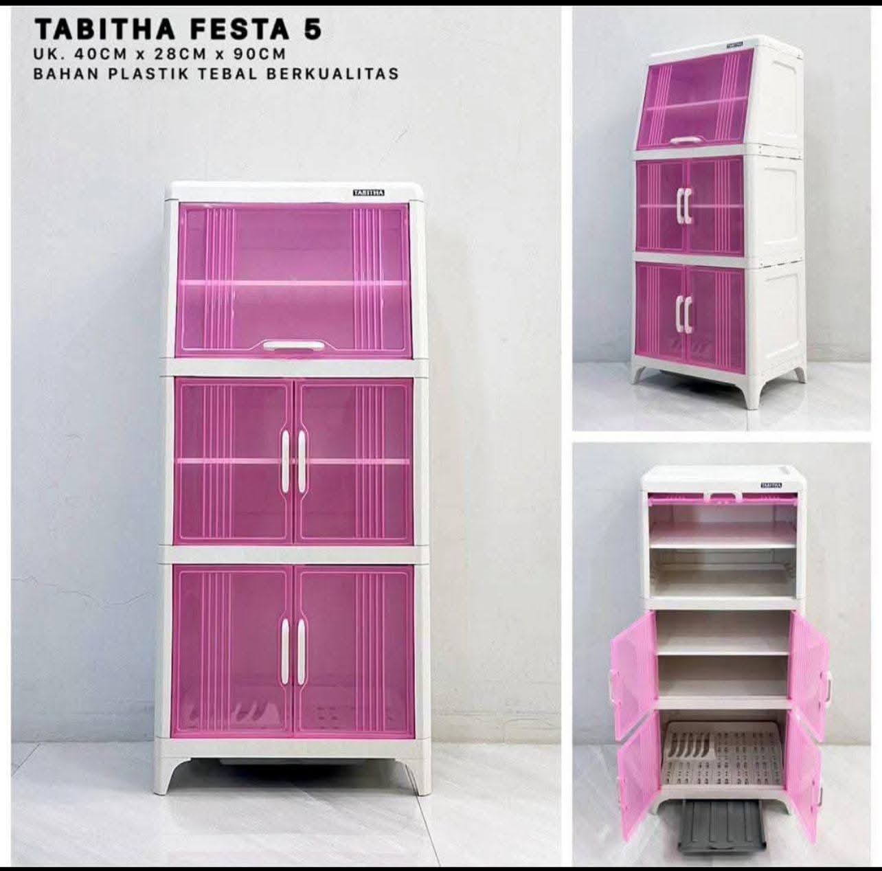 LEMARI PIRING FIESTA 5 SUSUN