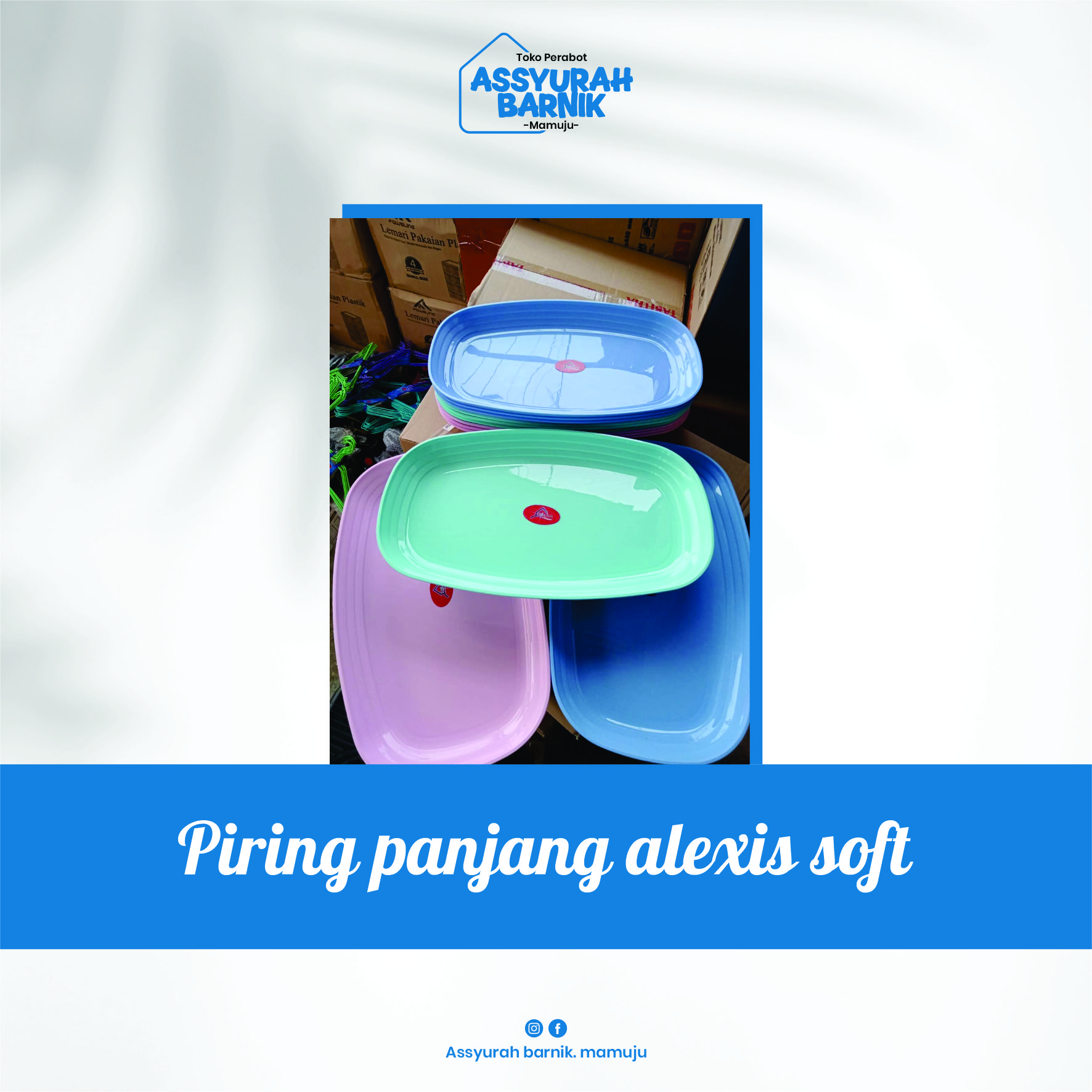 Piring panjang alexis soft @lusin