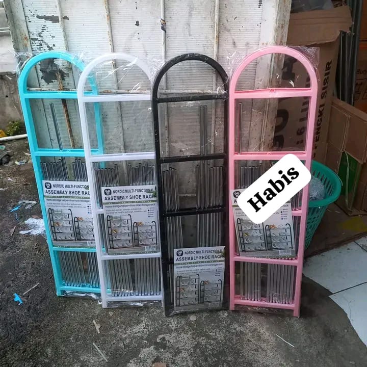 Rak sepatu nordik