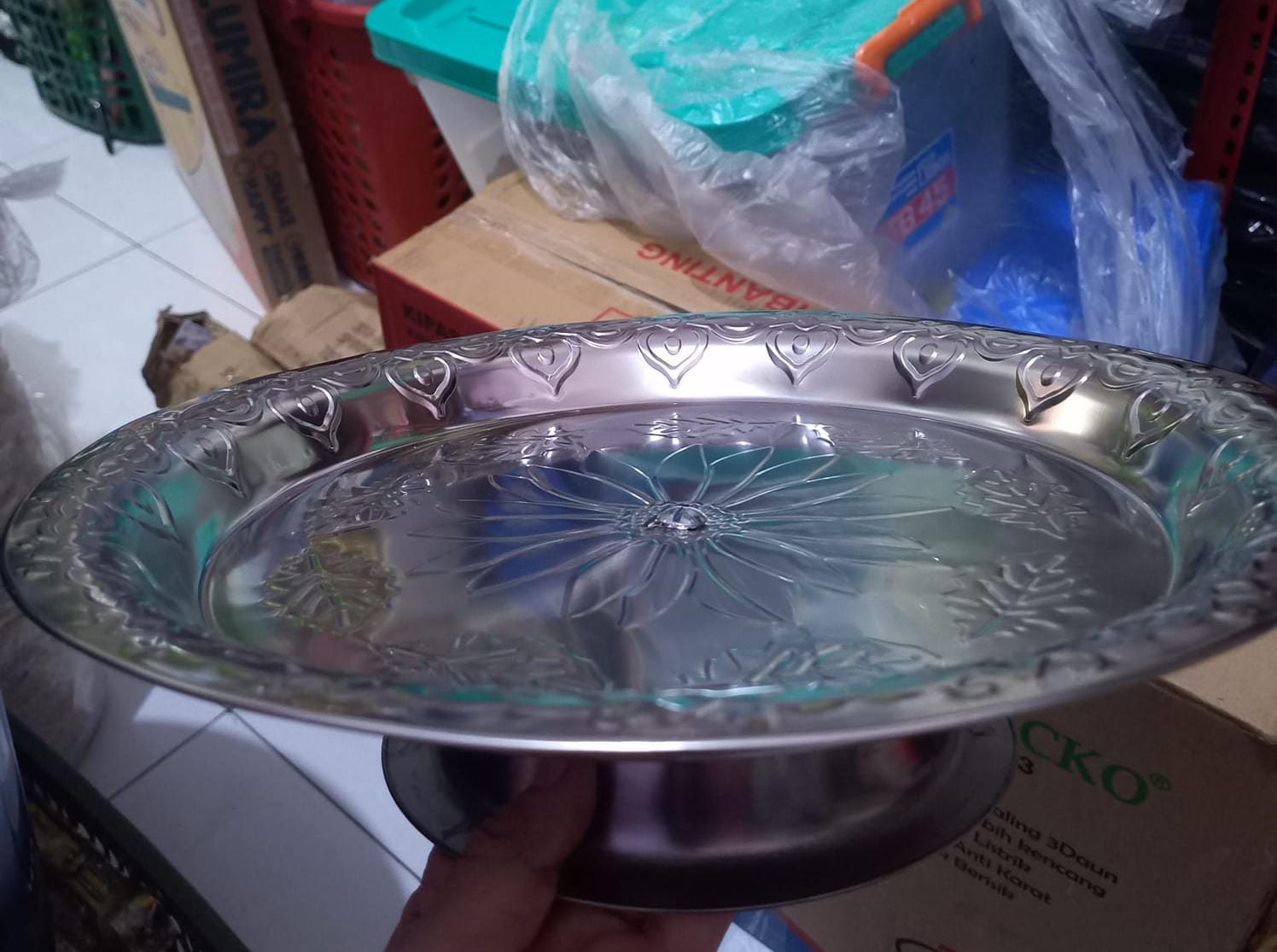 Wadah tatakan bosar stenlish