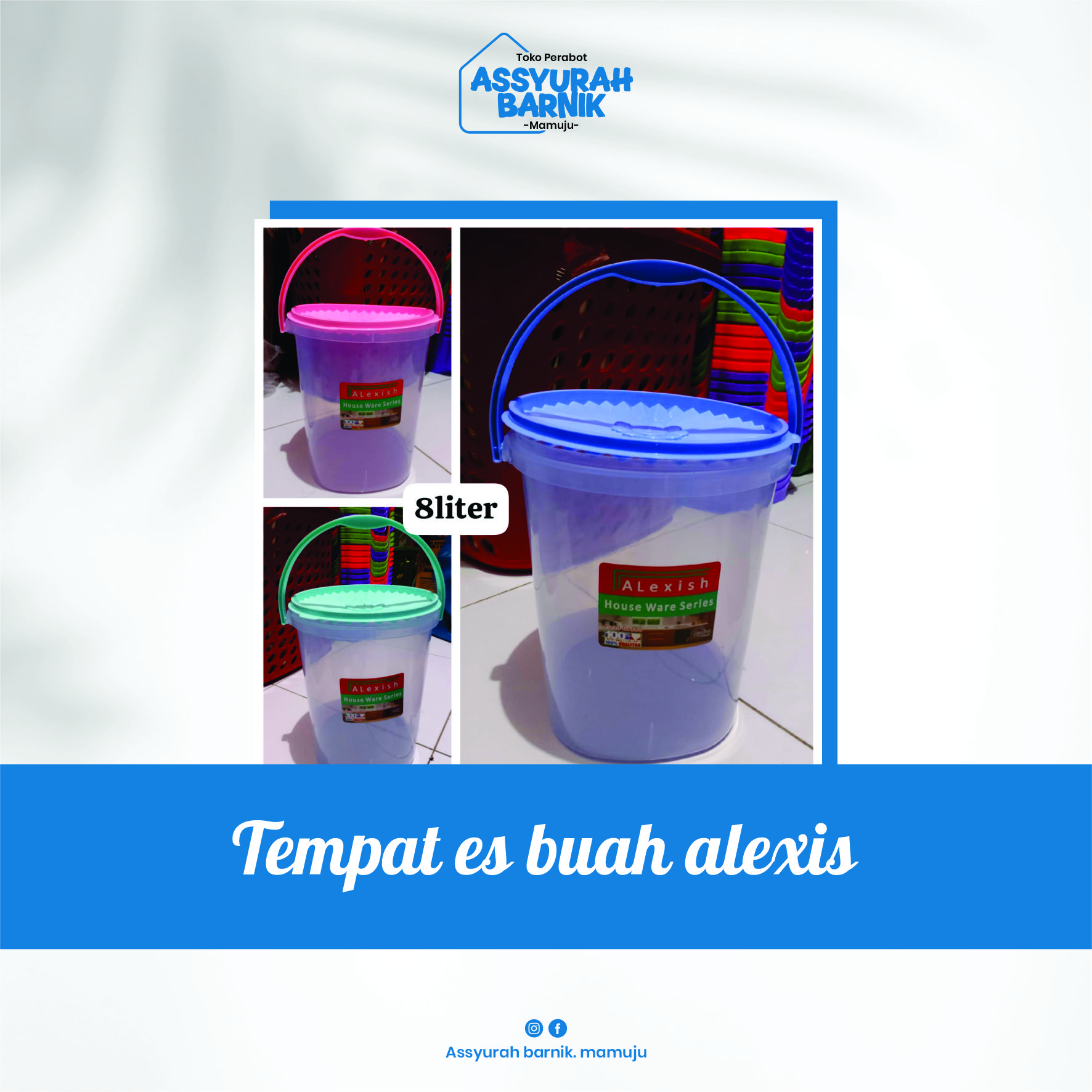 Tempat es buah alexis plus gagang