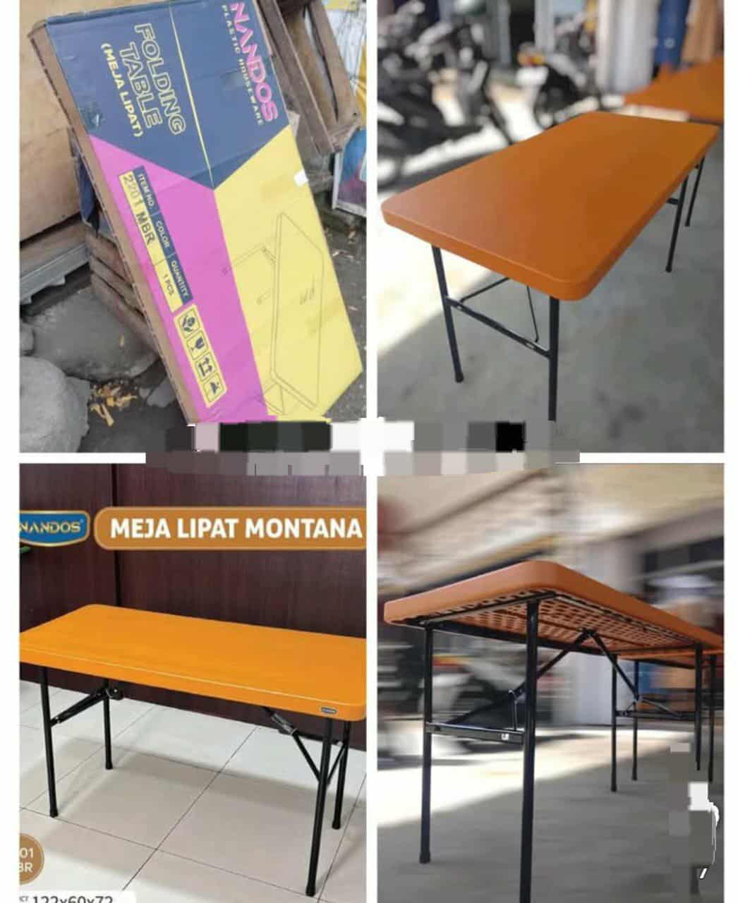 Meja lipat jualan MONTANA