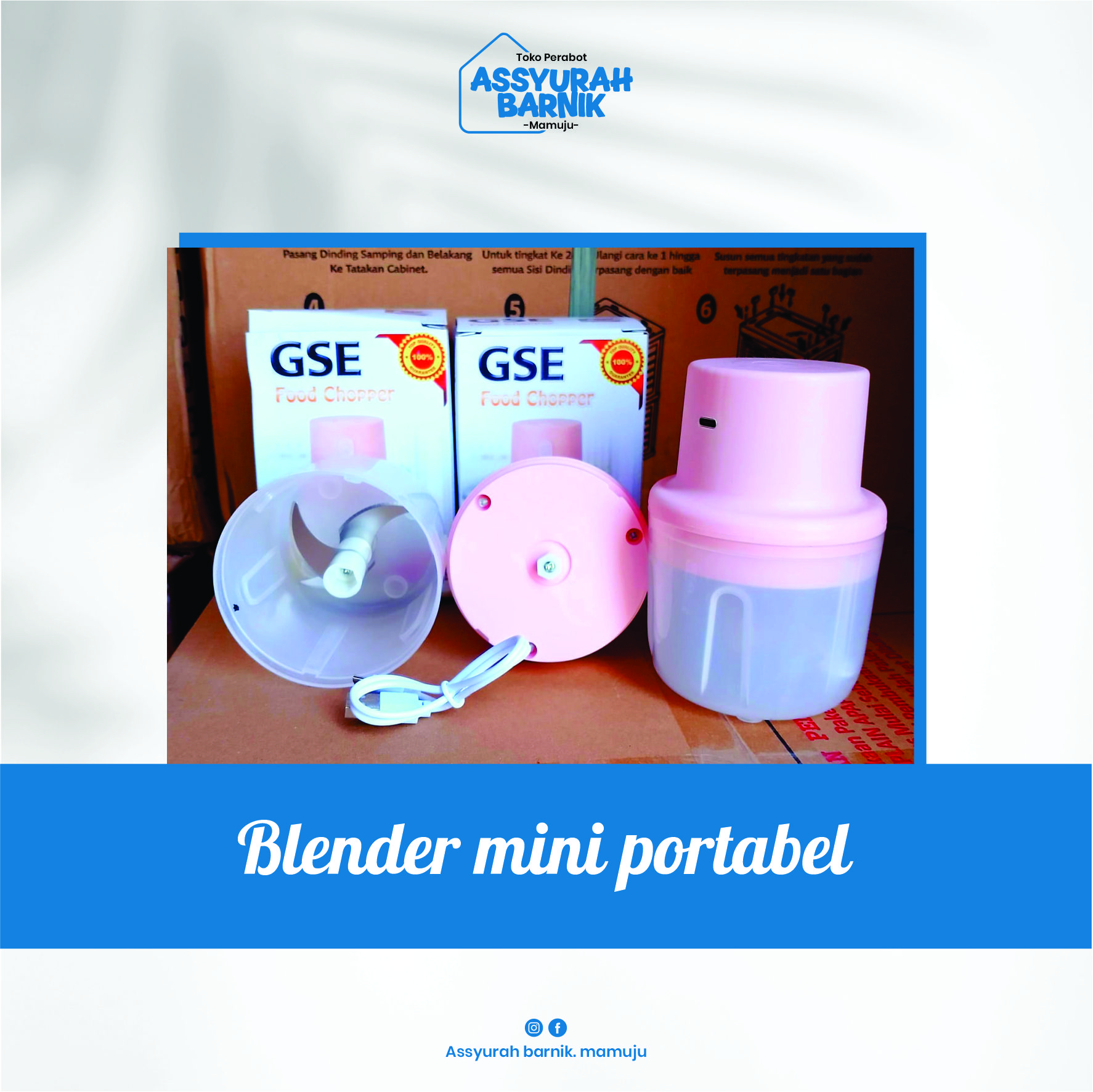 Blender mini portabe