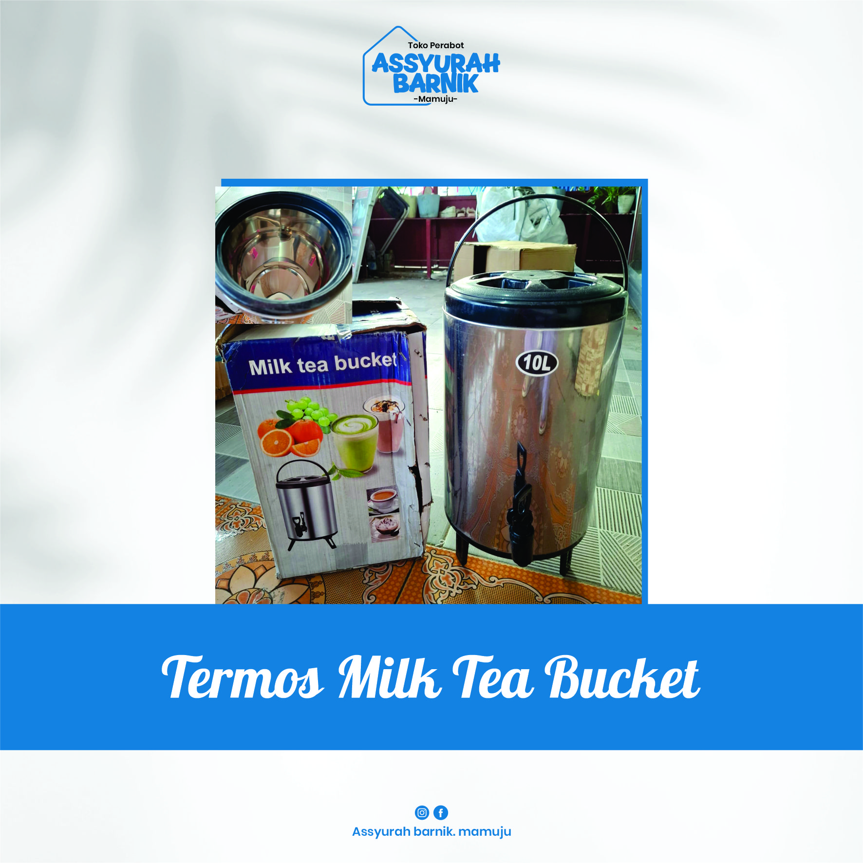 TERMOS MILK TEA BUCKET