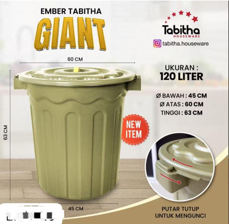 Ember tutup 120 liter