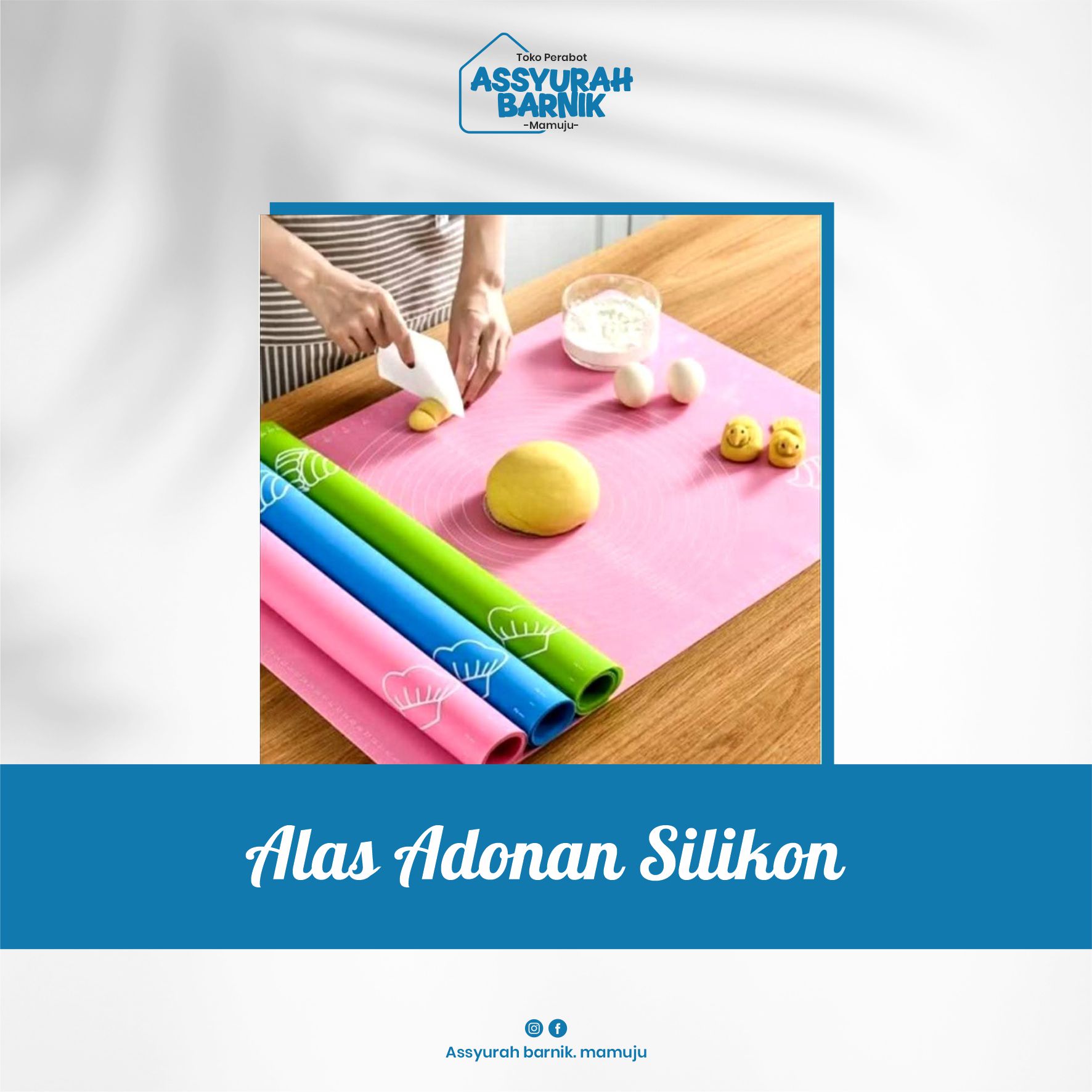 Alas Adonan Silikon