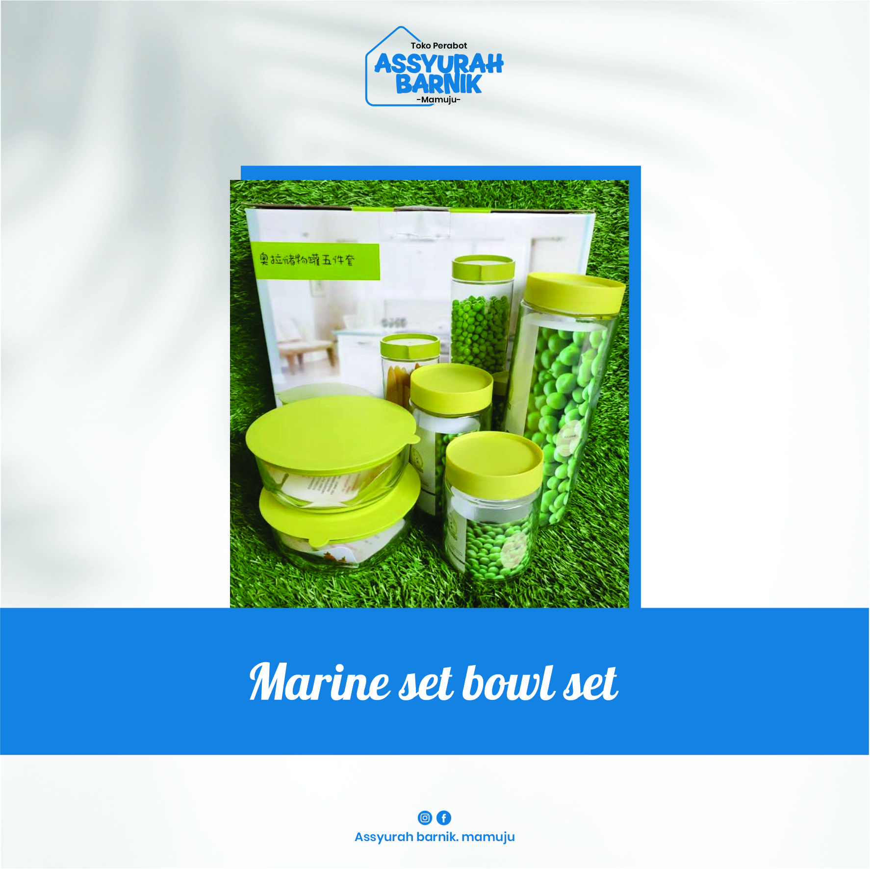 Marine set bowl set isi 5 pcs