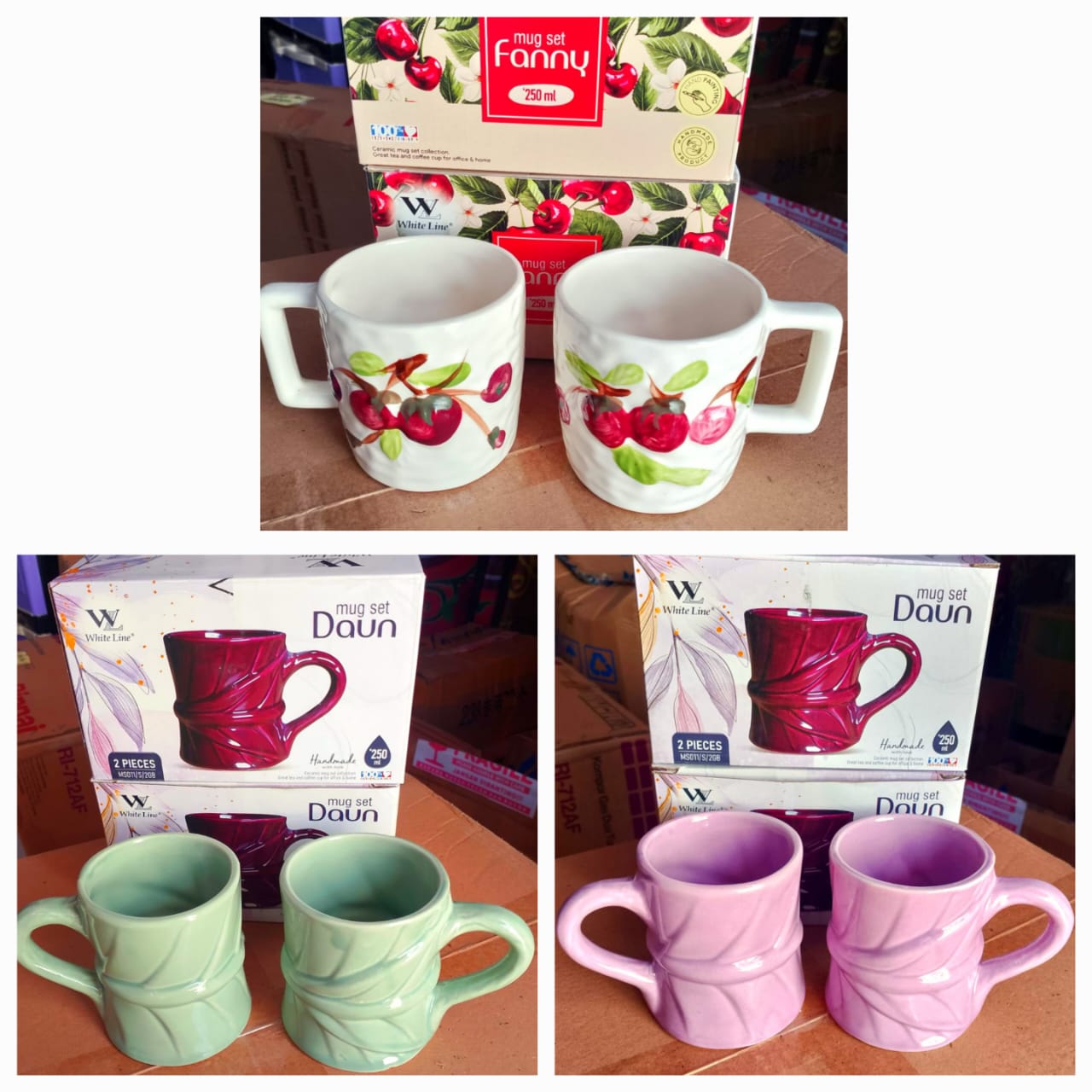 Mug keramik CERI isi 2 pcs
