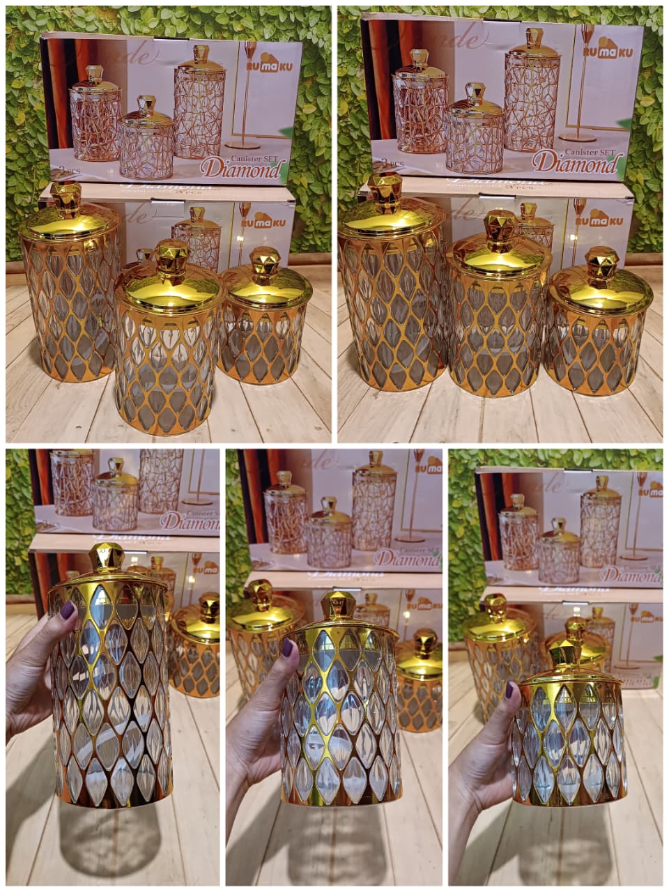 TOPLES SULTAN ISI 3PCS (marmer / gold)