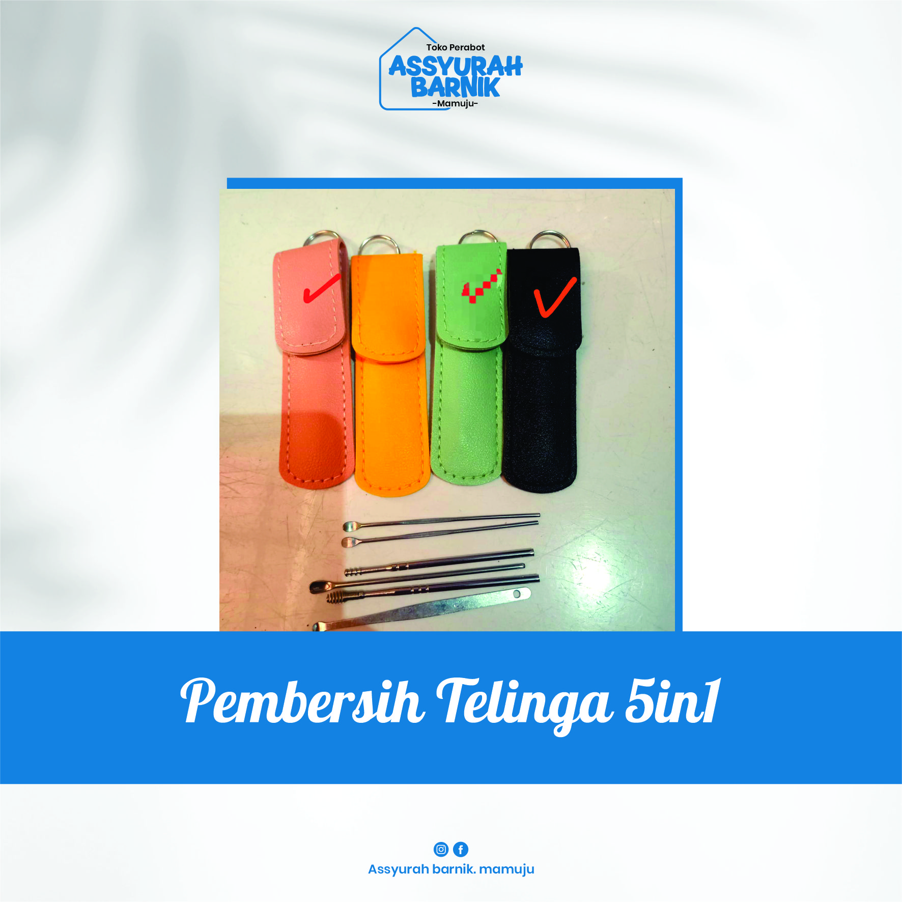 PEMBERSIH TELINGA 5IN1