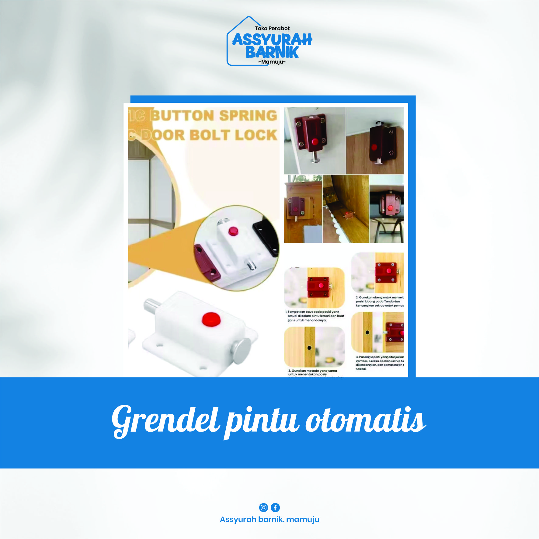 Grendel pintu otomatis