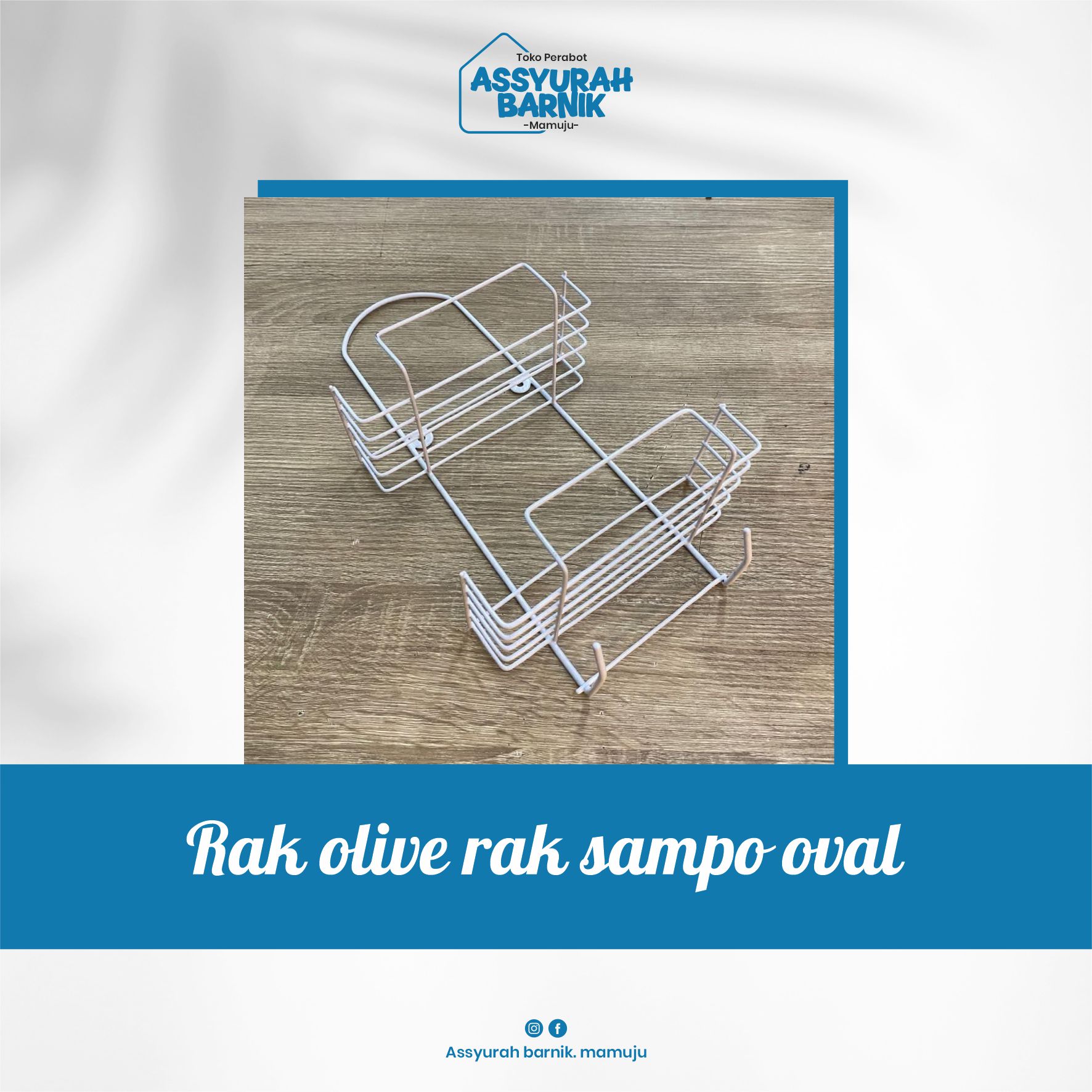 Rak olive rak sampo oval