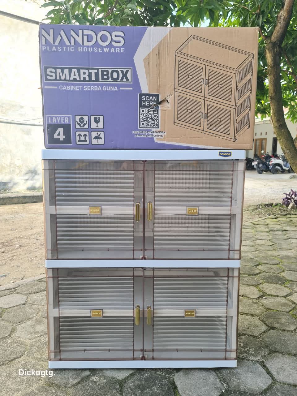 Lemari smartbox 4 susun nandos