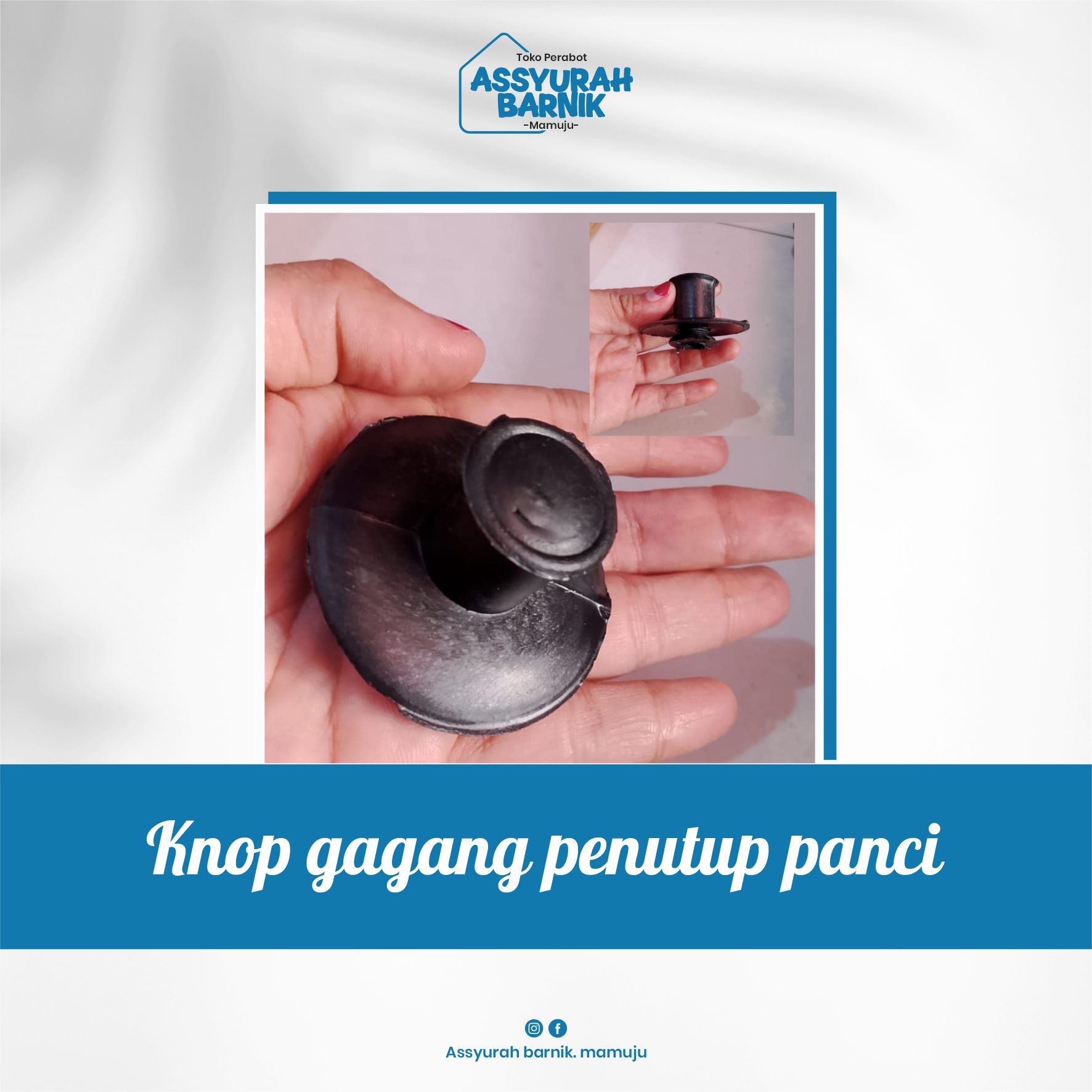 Knop gagang penutup panci