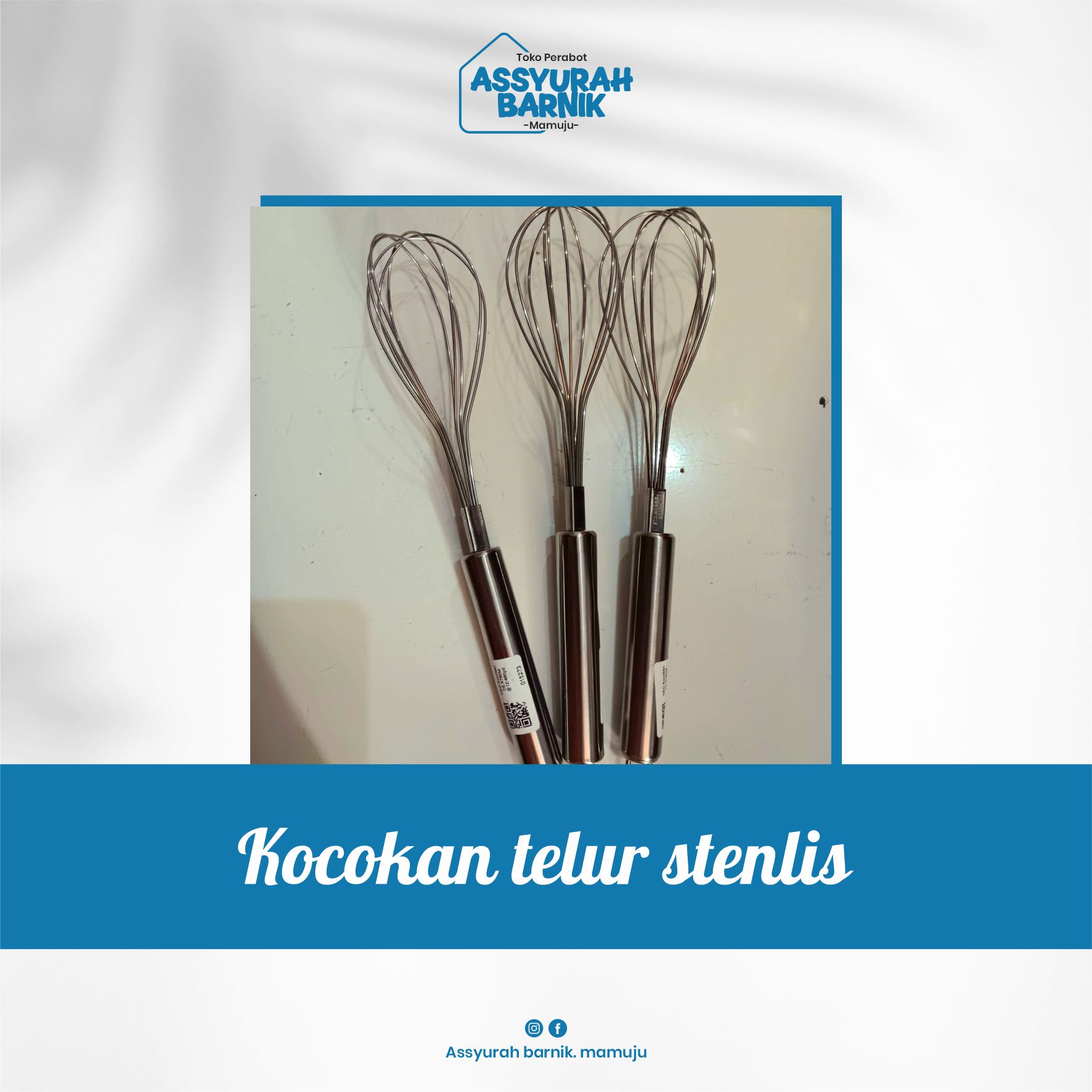 Kocokan telur stenlis