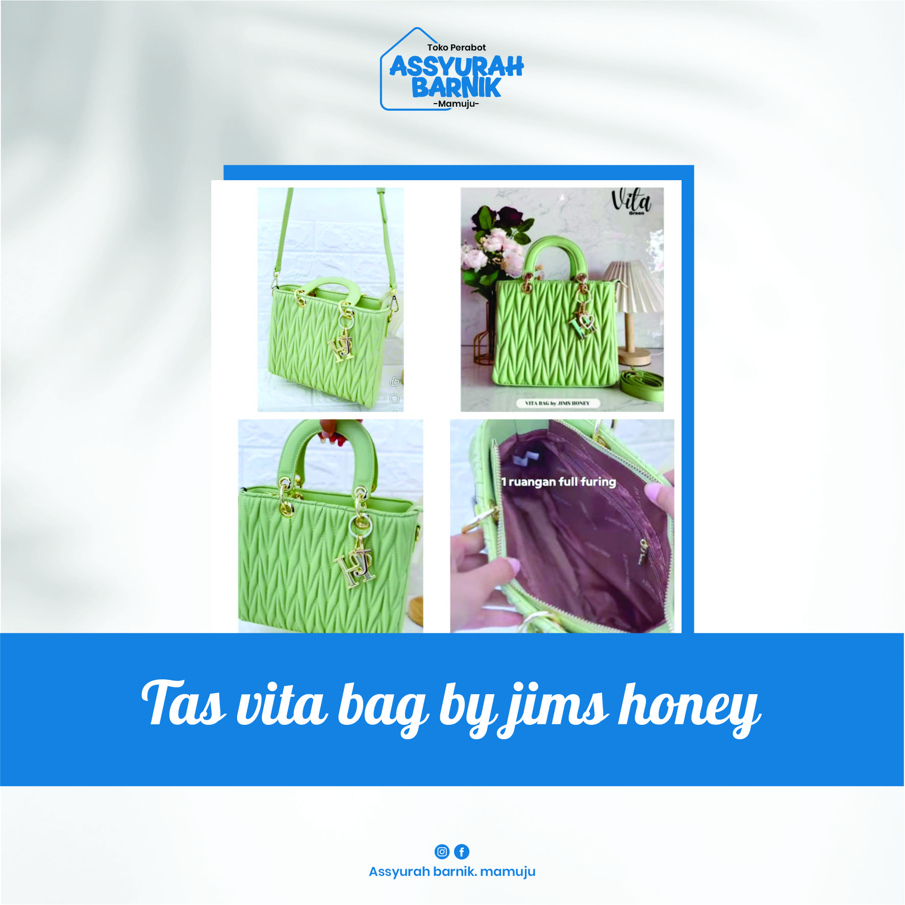 Tas vita bag by jims honey