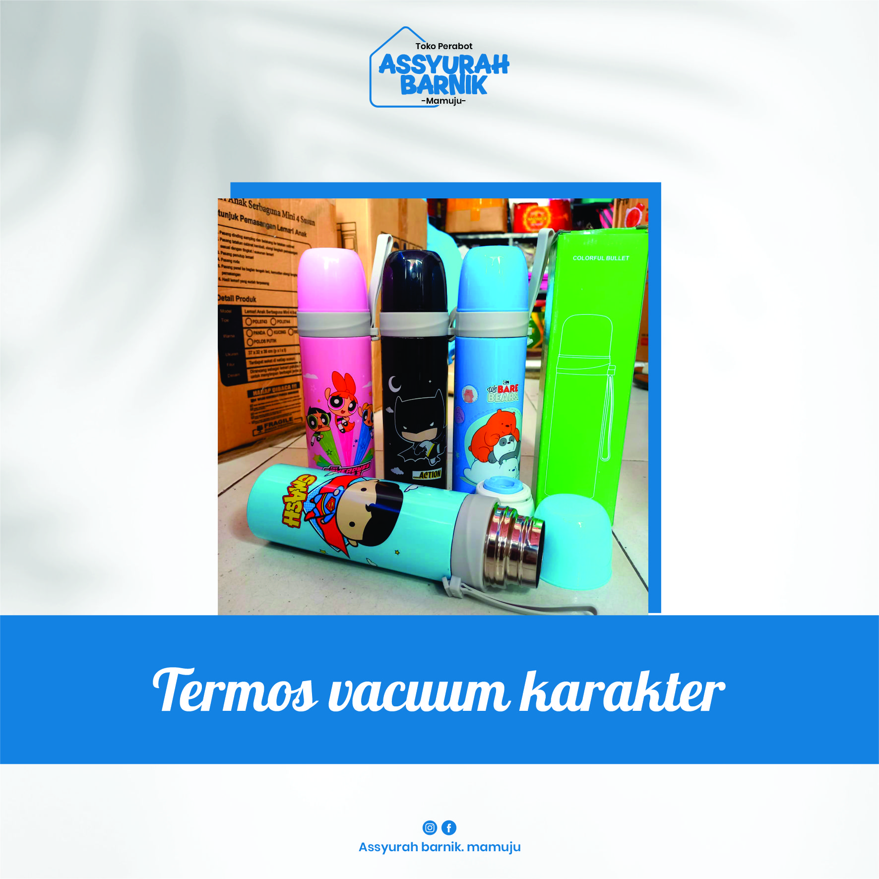 Pisau pelangi  isi 6 pcs