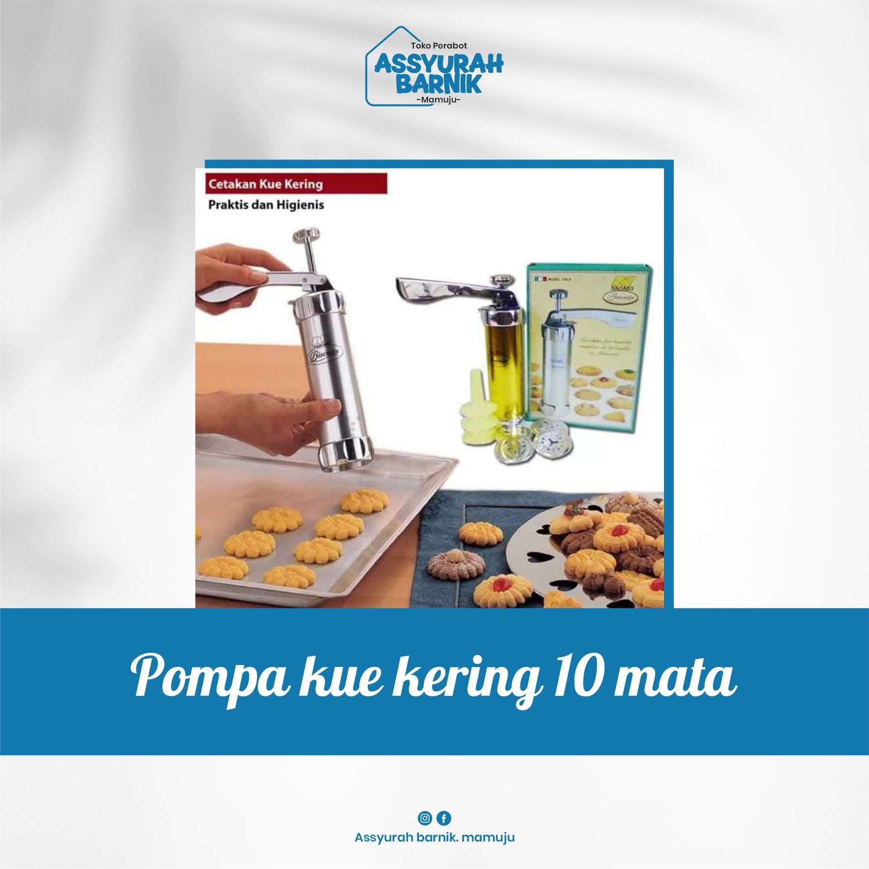 Pompa kue kering 10 mata
