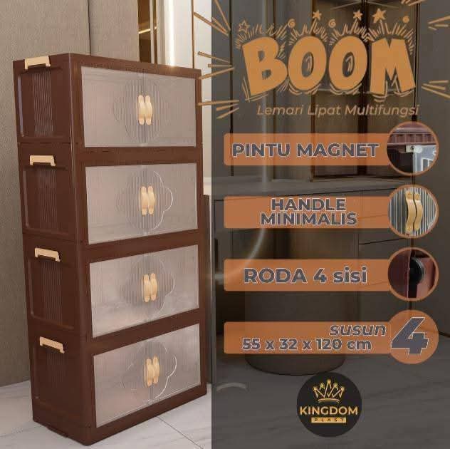 Lemari BOOM 4 susun