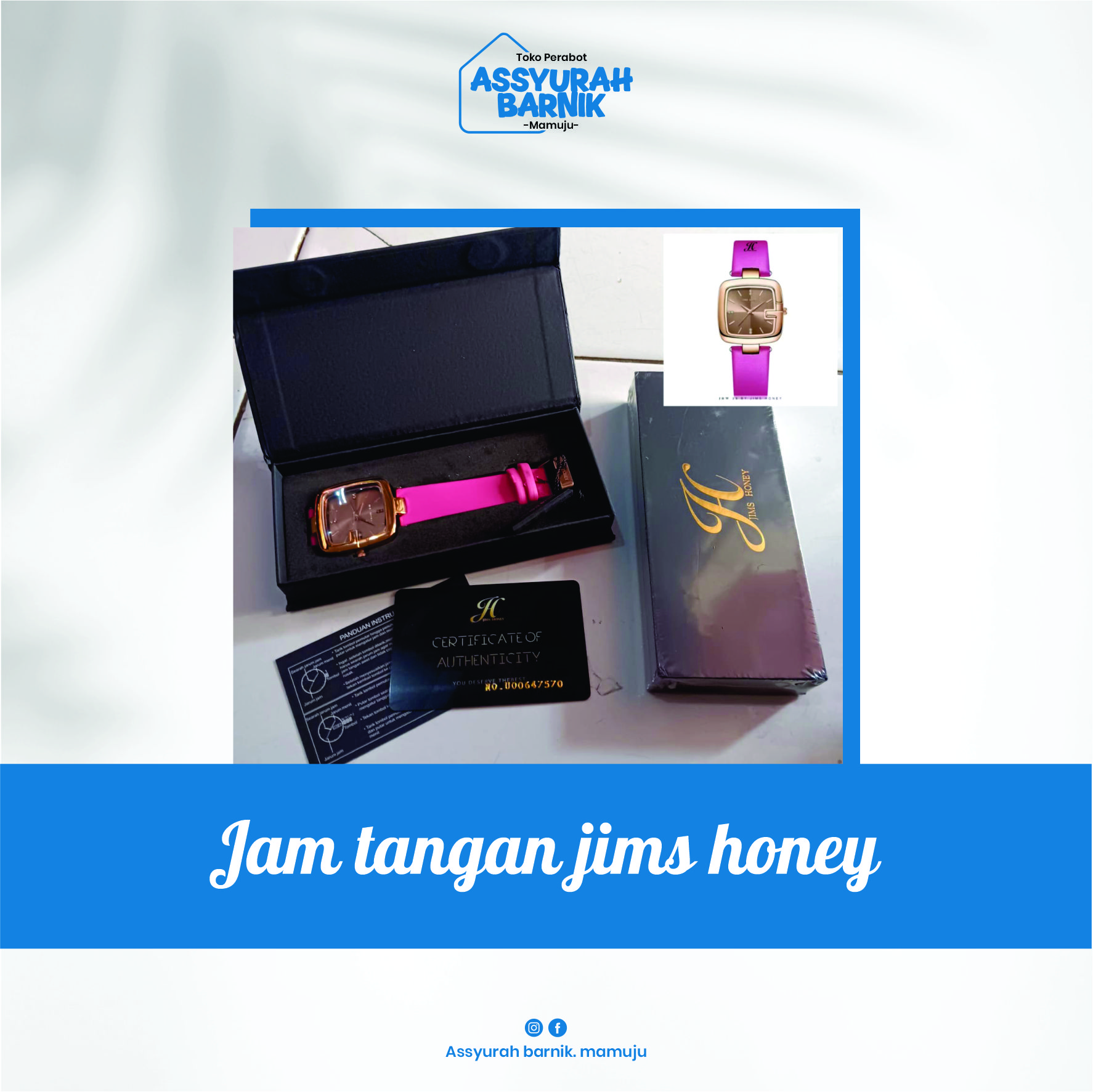 Jam tangan  jims honey fanta