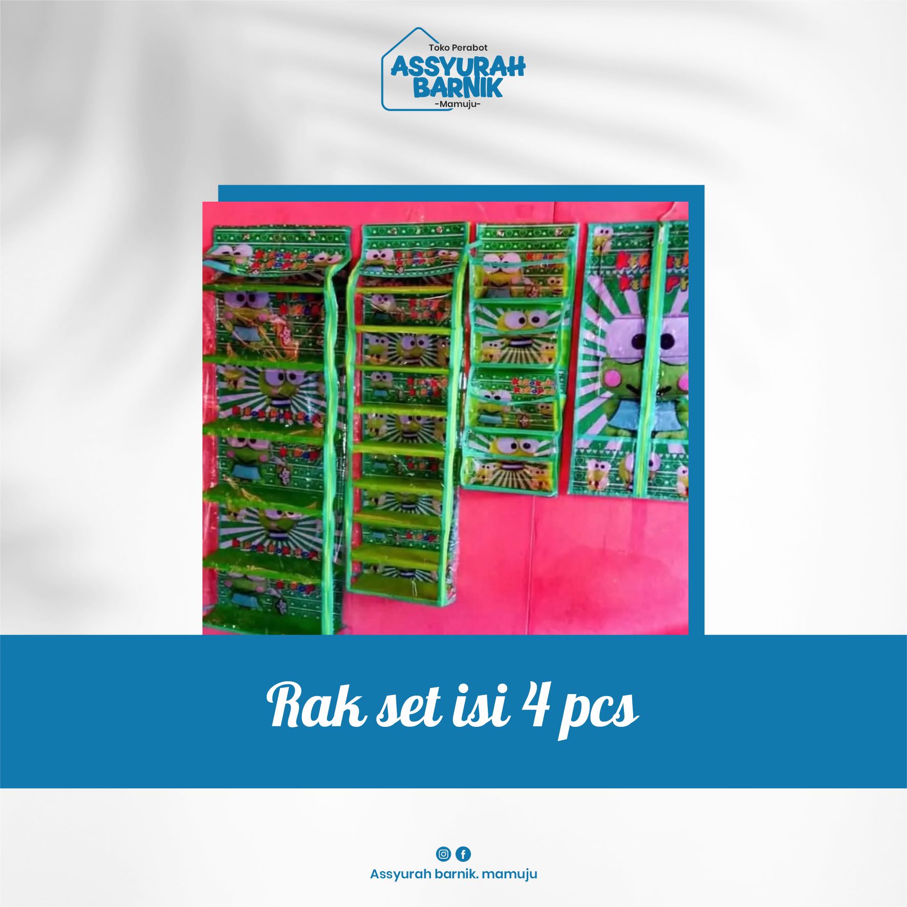 Rak set isi 4 pcs