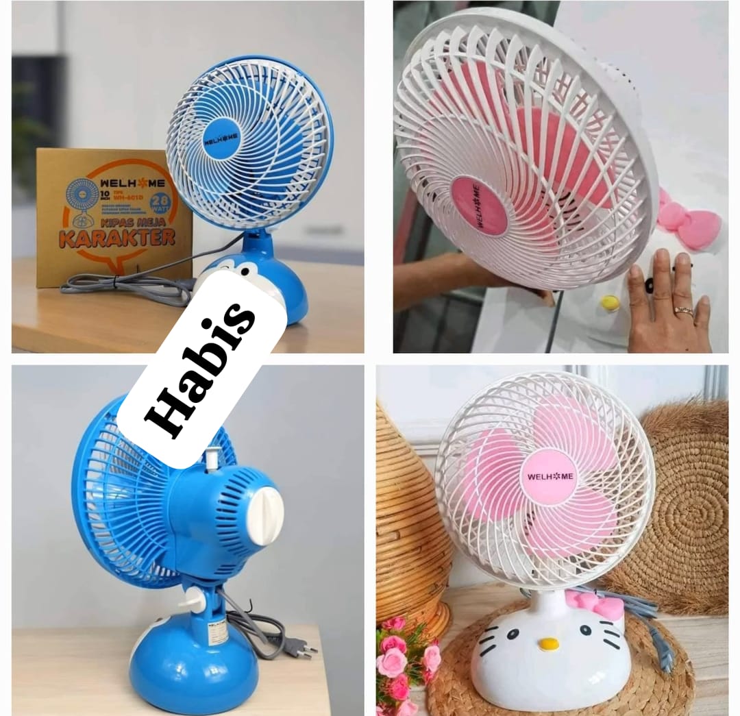 Kipas angin welhome 2 arah